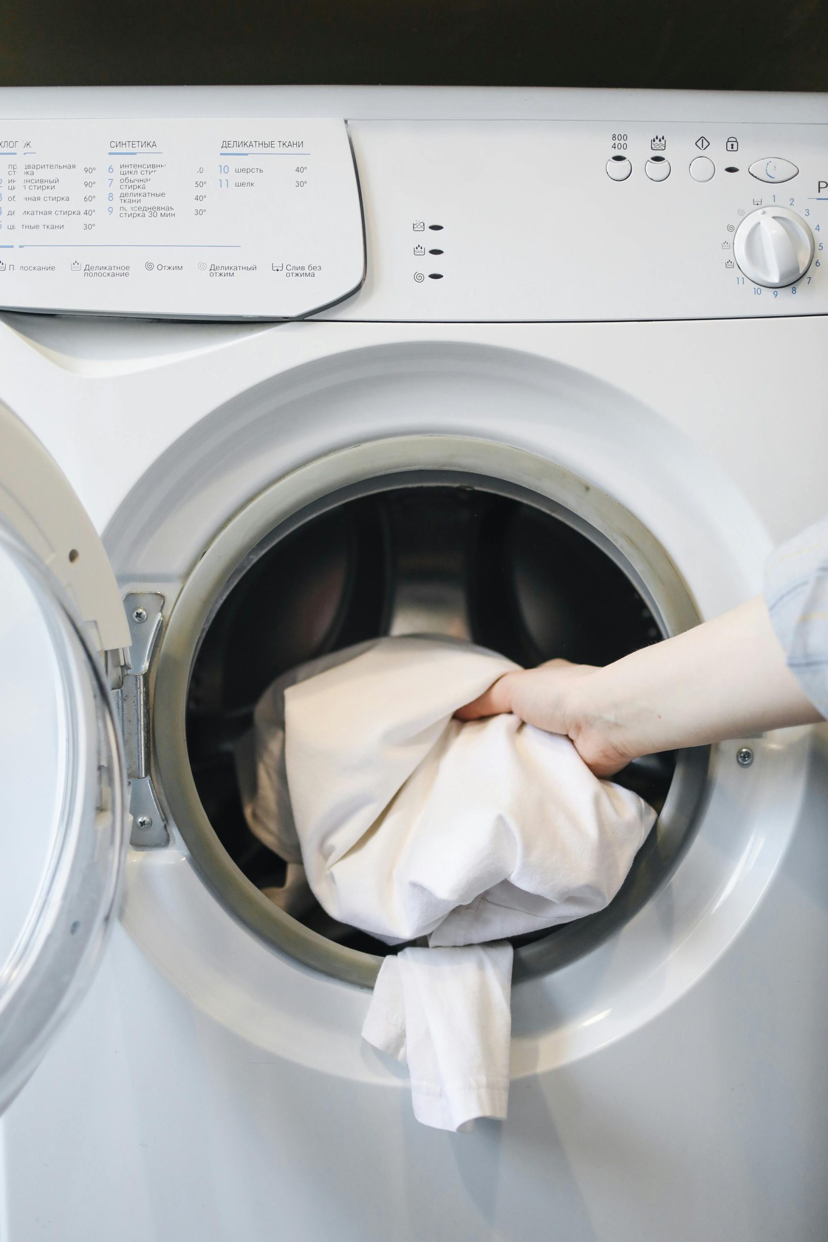 Cycle complet lave-linge 8kg