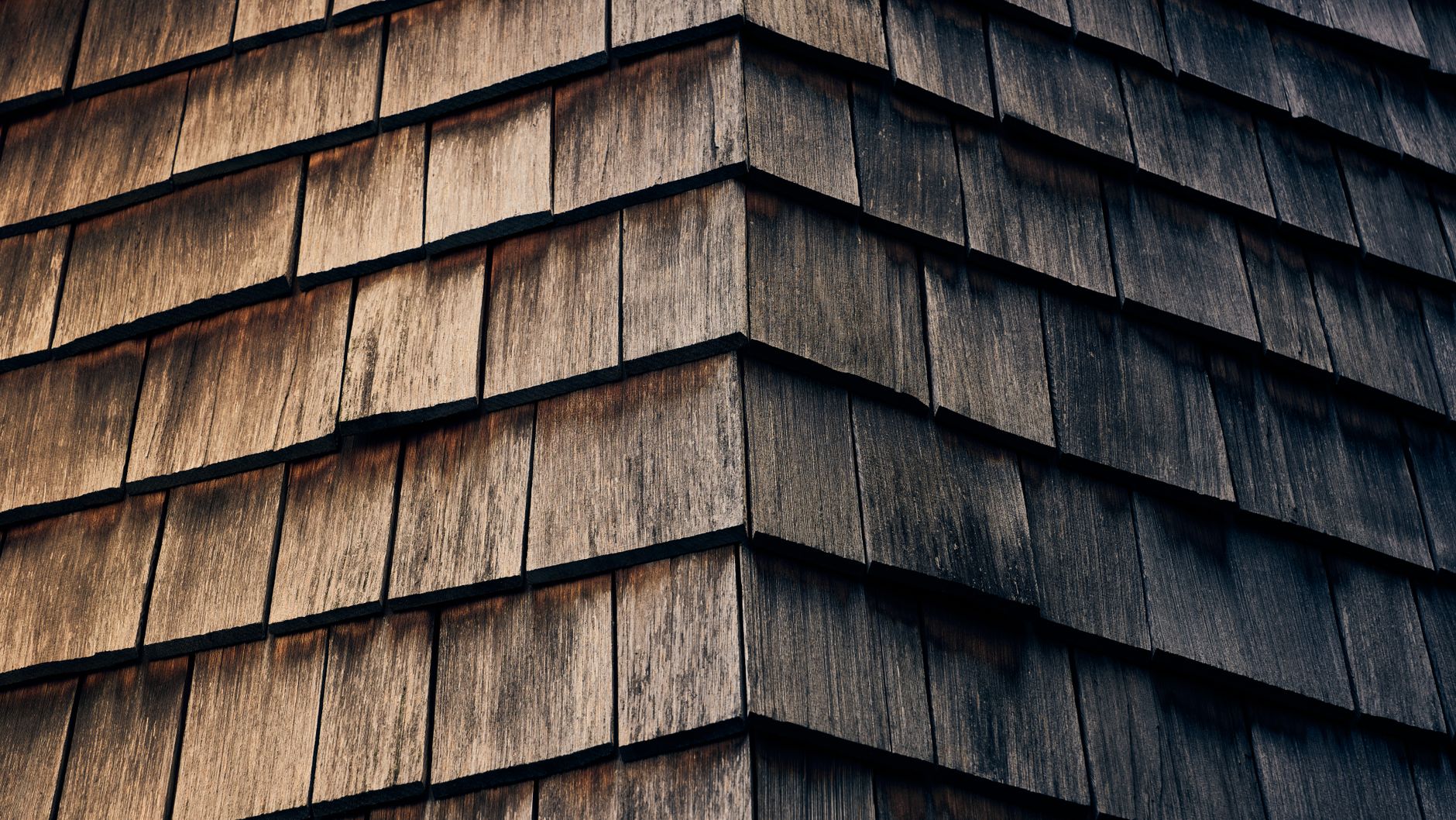 Texture de bardage bois compose en gros plan